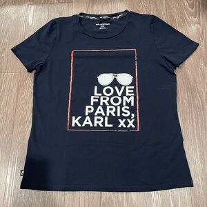 KARL LAGERFELD PARIS- LOVE FROM PARIS TEE